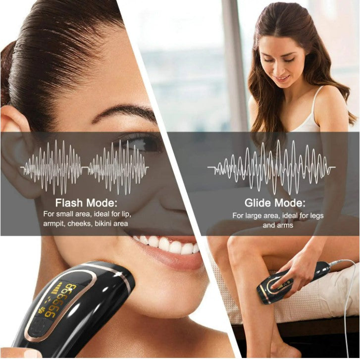 IPL Hair Removal Device for Women/Men - Black